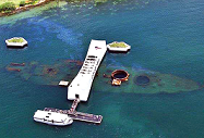 USS Arizona Memorial is a Visible Reminder of Japanese Surprise Attack on Pearl Harbor