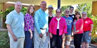 Plans to Move Post Office to Teton Rd. Facility Thwarted Several members of the Tualatin Area Aging Task Force (L to R) Larry McClure, Debbie Waalkes, Dale Potts, Beverly Phelps, Susan Noack, Amanda Ballard, Linda Moholt and Ed Casey.