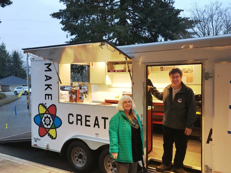 Tualatin Mobile Makerspace Makes Official Debut