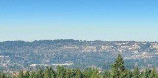 Tualatin Mountain Range – Lost in Oregon View of the southern Tualatin Mountains from southwest.