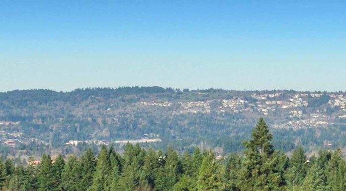 Tualatin Mountain Range – Lost in Oregon View of the southern Tualatin Mountains from southwest.