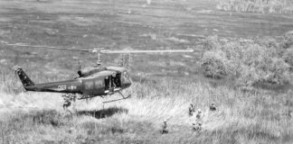 Veteran’s Corner: Harold R. “Hal” Long Helecopters were brought in to rapidly transport soldiers. UH-1D Huey helicopter hovers above Vietnamese Air Force personnel of the 211th Helicopter Squadron on a combat assault in the Mekong Delta area of Vietnam.