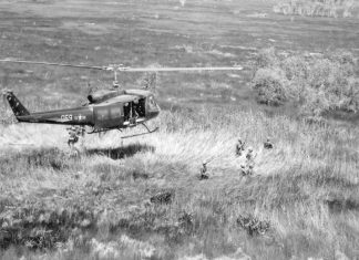 Veteran’s Corner: Harold R. “Hal” Long Helecopters were brought in to rapidly transport soldiers. UH-1D Huey helicopter hovers above Vietnamese Air Force personnel of the 211th Helicopter Squadron on a combat assault in the Mekong Delta area of Vietnam.