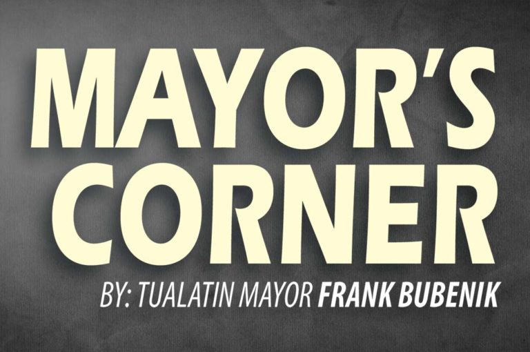 Mayor’s Corner: Introducing Mayor Frank Bubenik