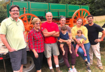 Lee Farms Displays Historic Farm Wagon tualatin historical society, lee farms, lee farms historic farm wagon