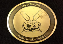Medallion Hunt giant pumpkin regatta medallion