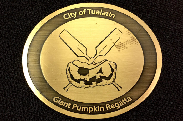 giant pumpkin regatta medallion