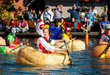 West Coast Giant Pumpkin Regatta Returns for 16th Year City of Tualatin's 16th Annual West Coast Giant Pumpkin Regatta. Photo by Eric Hermann.