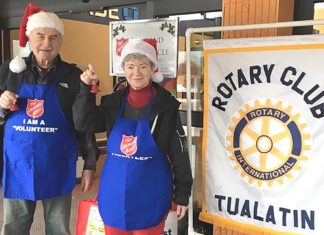 The Tualatin Rotary is an All Season Santa Tualatin Rotary, Holiday Season