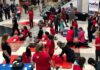 TVF&R, Tigard Police and Valley Catholic teach Hands-Only CPR at Washington Square Mall