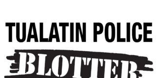 Tualatin Police Blotter: July 2021