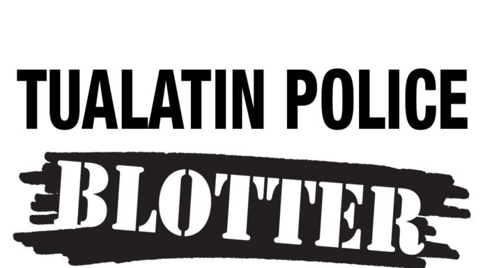 Tualatin Police Blotter: May 2021