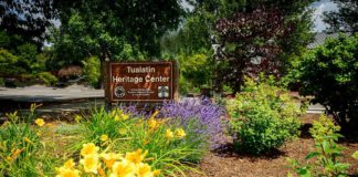 Historical Society Seeks Expertise To Preserve Heritage Plants Outside of the Tualatin Heritage Center. Photos courtesy of Al Stewart Photography.