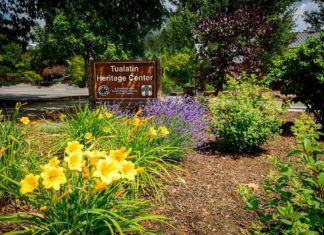 Historical Society Seeks Expertise To Preserve Heritage Plants Outside of the Tualatin Heritage Center. Photos courtesy of Al Stewart Photography.