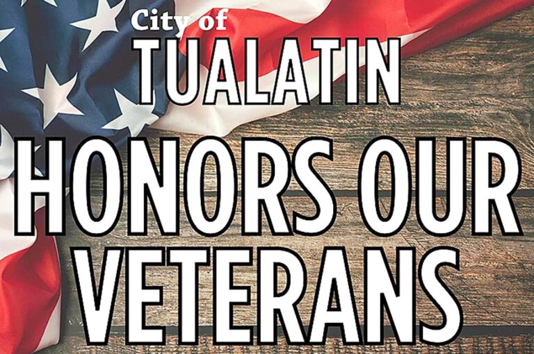 2020 City of Tualatin Veterans Recognition Event