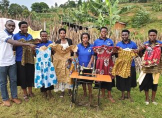 Tualatin Rotary Sews Up Hope in Uganda