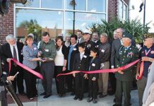 New Tualatin Post Home Aims for the Future Ribbon cutting anchored by State Senator Richard Devlin and Post Commander.