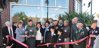 New Tualatin Post Home Aims for the Future Ribbon cutting anchored by State Senator Richard Devlin and Post Commander.
