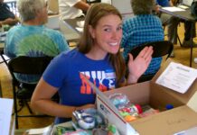 Very Successful Care Package Packing Party, 230 boxes Sent to Deployed Military Members