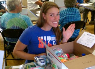 Very Successful Care Package Packing Party, 230 boxes Sent to Deployed Military Members