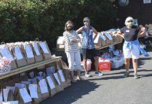 Hundreds of students start school year with supplies