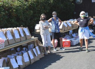 Hundreds of students start school year with supplies