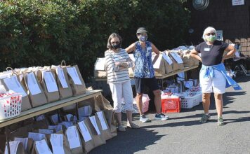 Hundreds of students start school year with supplies