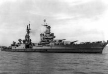 Sinking of Navy Heavy Cruiser USS Indianapolis Terrible Tragedy Indianapolis carried atom bomb components across Pacific Ocean.