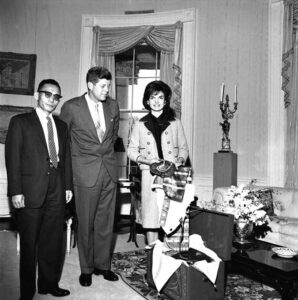 President Park with the Kennedy’s.