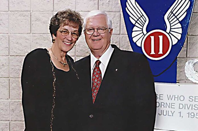 Smiths at 11th Airborne reunion in 2005.
