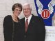 Tualatin Purple Heart recipient shot down on an Army Birddog flight in Vietnam while on a Sniffer Mission. His widow remains active in veteran support activities Smiths at 11th Airborne reunion in 2005.