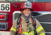 TVF&R Promotes First Female Captain Capt. Karen Bureker.