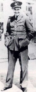 British Officer Roger Bushell who organized the great tunnel escape.