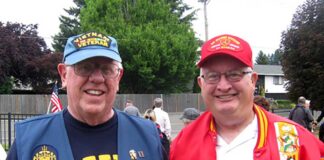 Tualatin Man Was Involved in the First Major Vietnam Military Offensive as a Naval Officer Jerry is a proud member of Sons of American Revolution. He joins Tony Rizzutto, past VFW Post 3452 Commander, at 2014 Memorial Day event.