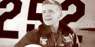 Tualatin’s Four Sunde Brothers served in three wars, Spanning World War Two, Korean and Vietnam Wars Newly Commissioned Air Force Second Lieutenant Gordon Sunde.