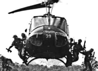 Tualatin man believed events in his first Army Ranger Vietnam Long Range Reconnaissance Mission (LRRP) were leading him to the last day of his life The young men felt invincible when standing on a glider, with a rifle in one hand and the other holding on to a helicopter strut.. As the Huey hovers between four and eight feet above the ground, Rangers throw their ruck packs (each weighing over 100 lbs.) and excess gear away from drop area, and then jump.