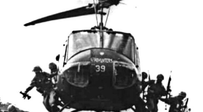 Tualatin man believed events in his first Army Ranger Vietnam Long Range Reconnaissance Mission (LRRP) were leading him to the last day of his life The young men felt invincible when standing on a glider, with a rifle in one hand and the other holding on to a helicopter strut.. As the Huey hovers between four and eight feet above the ground, Rangers throw their ruck packs (each weighing over 100 lbs.) and excess gear away from drop area, and then jump.