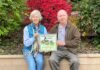 Tualatin Historical Society Garden wins award Chris Tunstall (left) and Larry McClure hold a metal plaque designating the historical society’s Backyard Habitat Silver Certification.