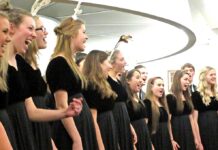 TuHS Crimsonaires will welcome St. Nick Saturday on the Tualatin Heritage Center Patio