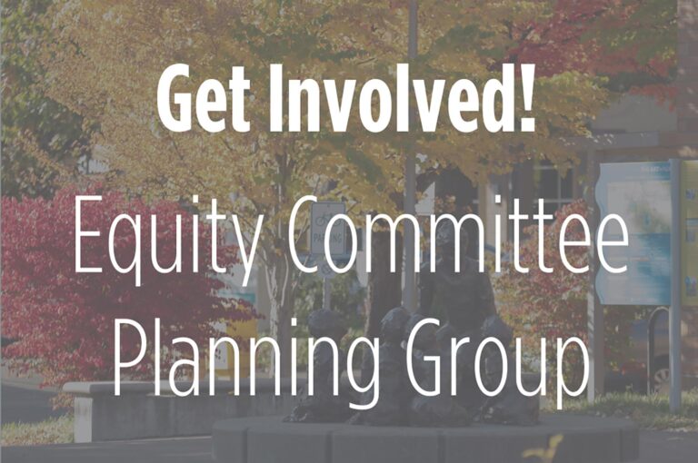 Volunteers needed for Equity Committee Planning Group
