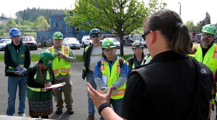 Tualatin CIO President’s Report: February 2024 Tualatin CERT team volunteers train at the Tualatin Valley Fire and Rescue Training Center