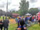 Tualatin’s Memorial Day Commemoration returns to Winona Cemetery on May 30 after two year absence Crowd in 2015 shows reason to bring your chair. Note in upper far left that Color Guard is at “order arms,” facing flag pole and the Kiosk.