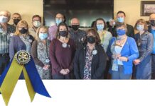 Forty Facts Featuring the Tualatin Rotary Club: Rotarians raised $4800 in one day to aide women and children seeking refuge in Poland.