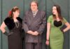 Mask & Mirror presents Michael McKeever’s hilarious farce Suite Surrender Cast members Lura Longmire (left), Rick Hoover and Mary Reischmann