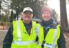 Could Rotary Membership Be Hereditary? Father son at road cleanup.