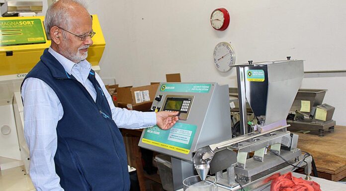 Tualatin company helps make the snacks that everyone loves At his Tualatin business, Gulzar Ahmed demonstrates how products are moved along a vibrating conveyer belt.