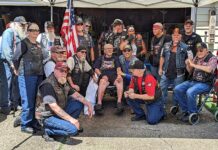 Patriot Guard Parade for Local Veteran
