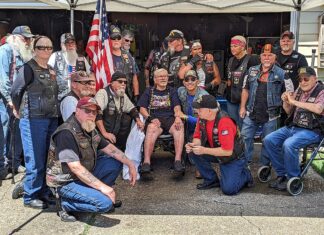 Patriot Guard Parade for Local Veteran