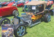 The man behind Landmark Ford has a generous heart Rick Cram’s 1923 Ford T Bucket at the 2022 Tigard Festival of Cars. Mike Antonelli/Tigard Life