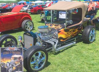 The man behind Landmark Ford has a generous heart Rick Cram’s 1923 Ford T Bucket at the 2022 Tigard Festival of Cars. Mike Antonelli/Tigard Life